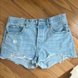Levi’s 501 Denim Jean Blue Women's Shorts